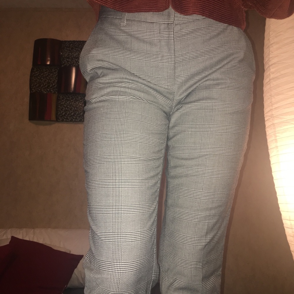 Gingham pants